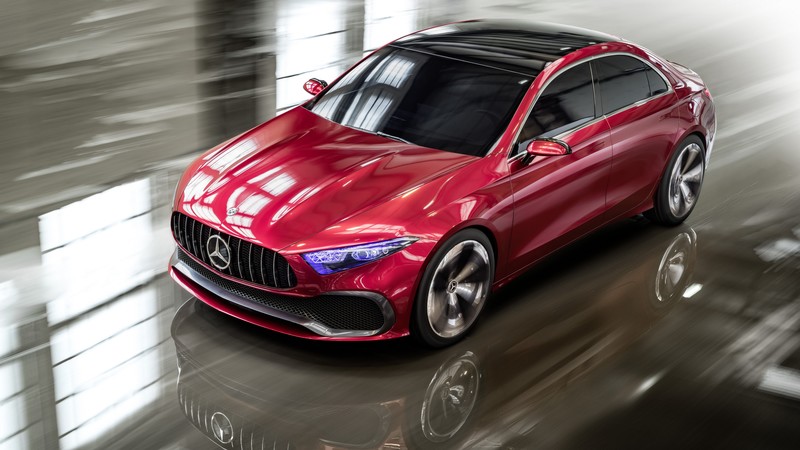 Mercedes-Benz Concept A Sedan, Shanghai Auto Show 2017, concept