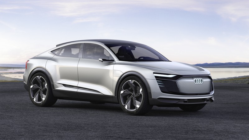 Audi E-Tron Sportback, Shanghai Auto Show 2017, concept