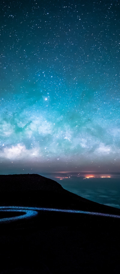 Earth Sky, Milky Way, Stars, Night, Starry Sky, 1080x2460