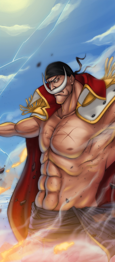 Anime One Piece, Edward Newgate, 1080x2460