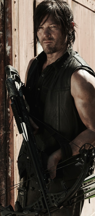 TV Show The Walking Dead, Crossbow, Daryl Dixon, Norman Reedus, 1080x2460