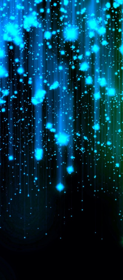 Abstract Light, Blue, 1080x2460
