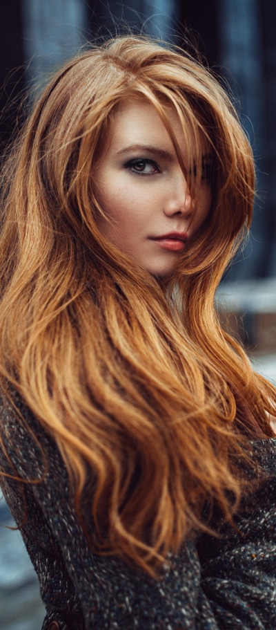 Women Model, Redhead, 1080x2460