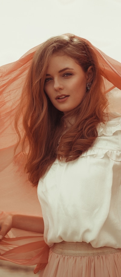 Women Model, Redhead, 1080x2460