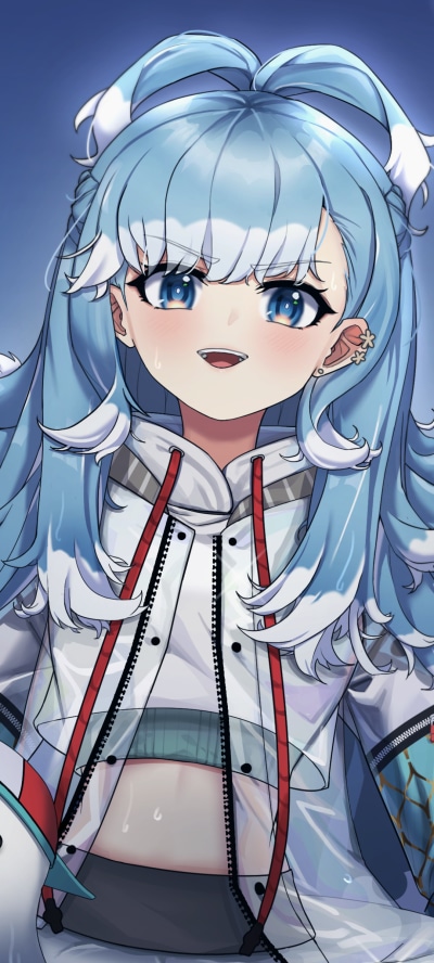 Anime Virtual Youtuber, Kobo Kanaeru, Hololive, 1080x2400