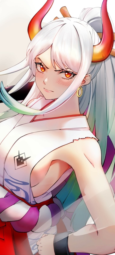 Anime One Piece, Yamato (One Piece), 1080x2400