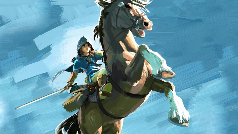 The Legend of Zelda: Breath of the Wild, best games, horse, Wii U, NX