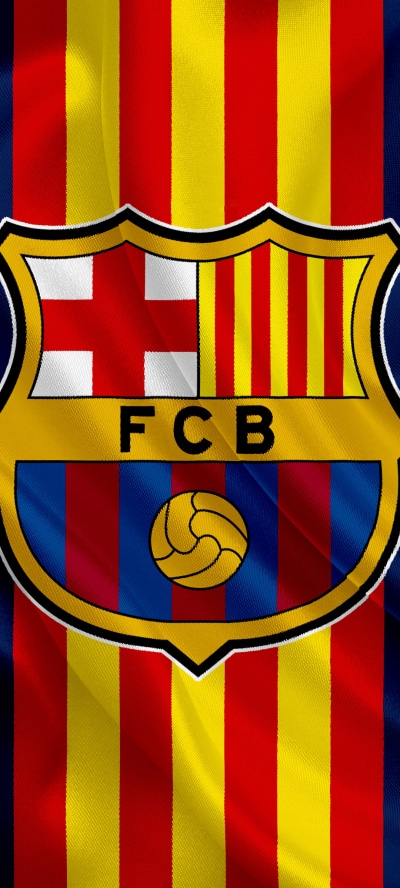 Sports FC Barcelona, Soccer, Logo, 1080x2400