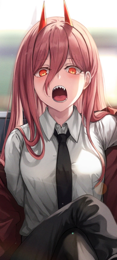 Anime Chainsaw Man, Power (Chainsaw Man), 1080x2400
