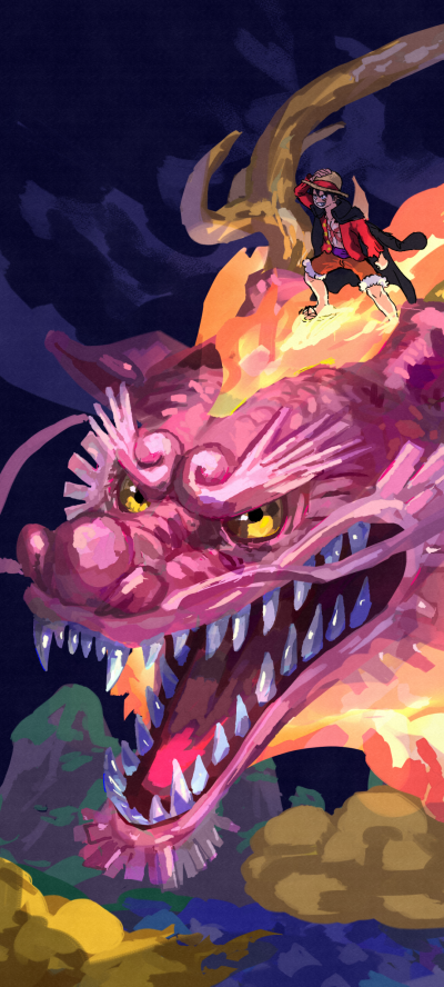 Anime One Piece, One Piece: Two Years Later, Monkey D. Luffy, 1080x2400