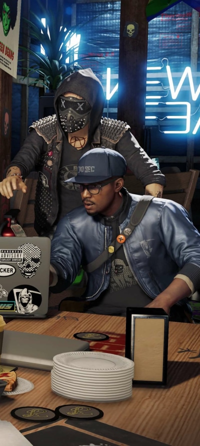 Video Game Watch Dogs 2, 1080x2400