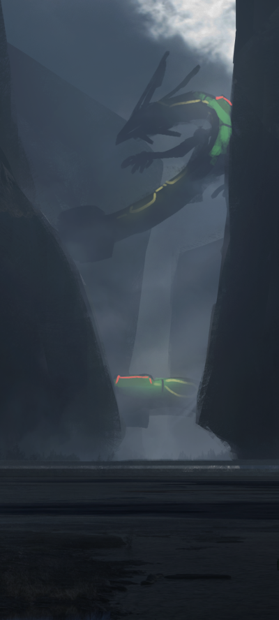 Anime Pokémon, Rayquaza (Pokémon), 1080x2400