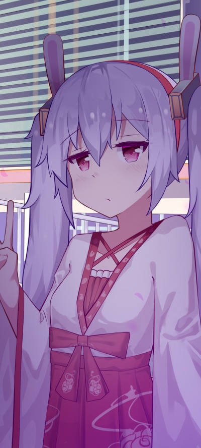 Anime Azur Lane, Laffey (Azur Lane), 1080x2400