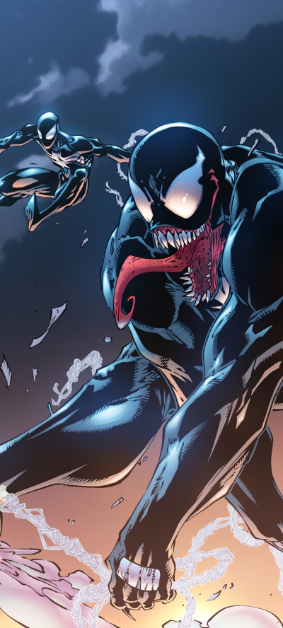 Comics Venom, Spider-Man, 1080x2400