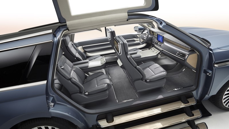 Lincoln Navigator, SUV, NAIAS 2017, interior