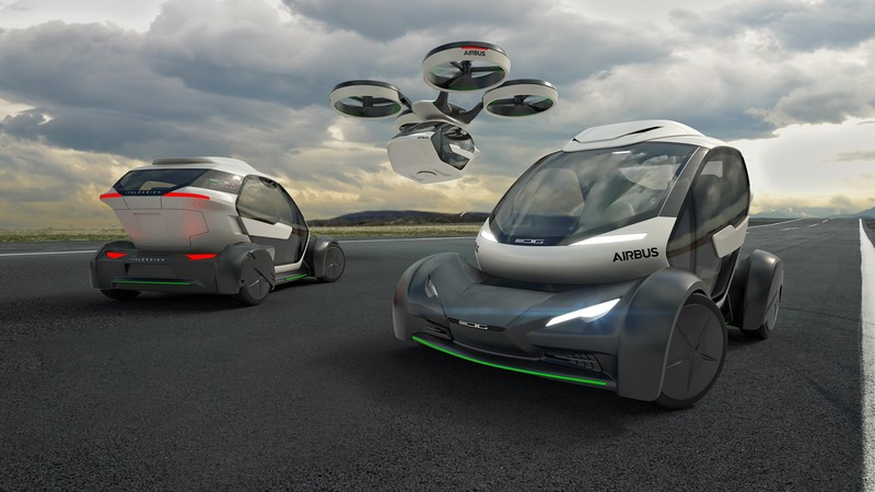 Airbus Pop.Up, Air concept vehicle, Geneva Motor Show 2017