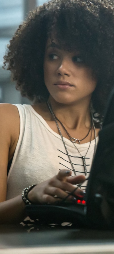 Movie The Fate of The Furious, Ramsey (Fast and Furious), Nathalie Emmanuel, 1080x2400