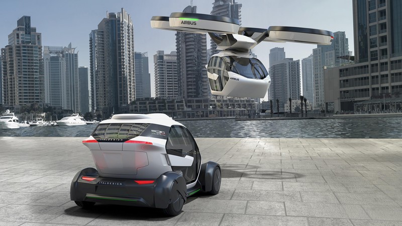 Airbus Pop.Up, Air concept vehicle, Geneva Motor Show 2017