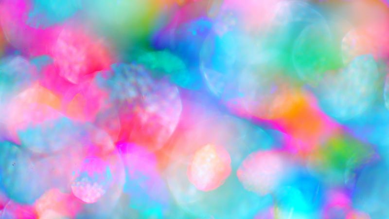 spots, colorful, abstraction, blur, 4k