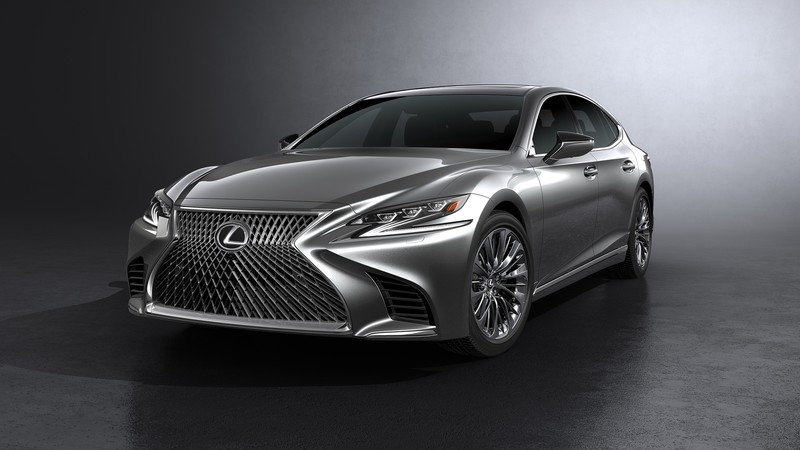 Lexus LS, front, NAIAS 2017