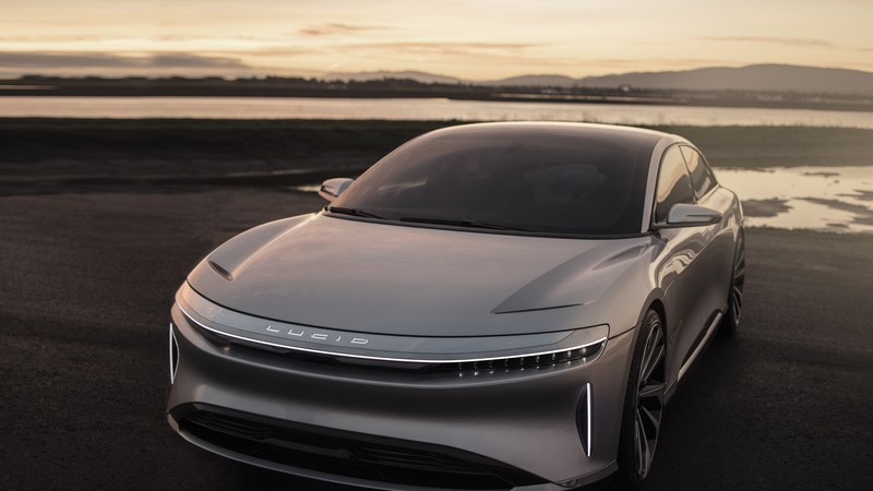 Lucid Air, electric cars, front