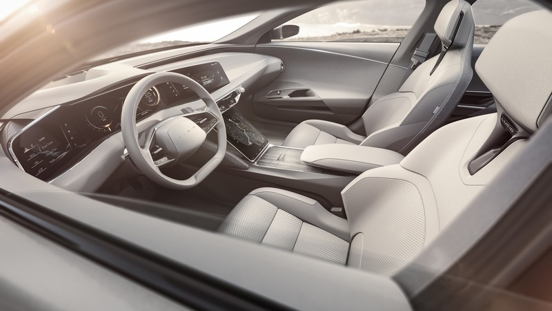 Lucid Air, electric cars, interior