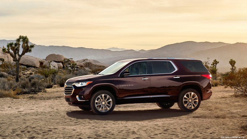 Chevrolet Traverse, crossover, NAIAS 2017, side