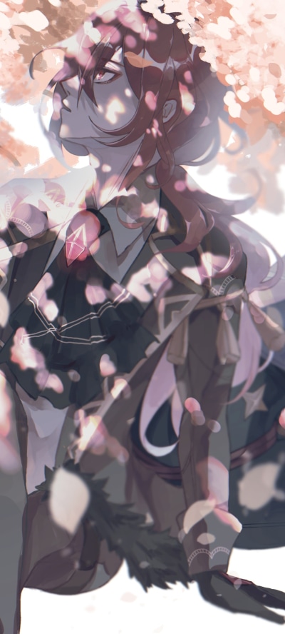 Video Game Genshin Impact, Diluc (Genshin Impact), 1080x2400