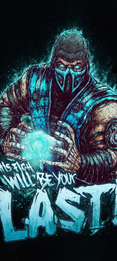 Video Game Mortal Kombat, Warrior, Sub-Zero (Mortal Kombat), 1080x2400