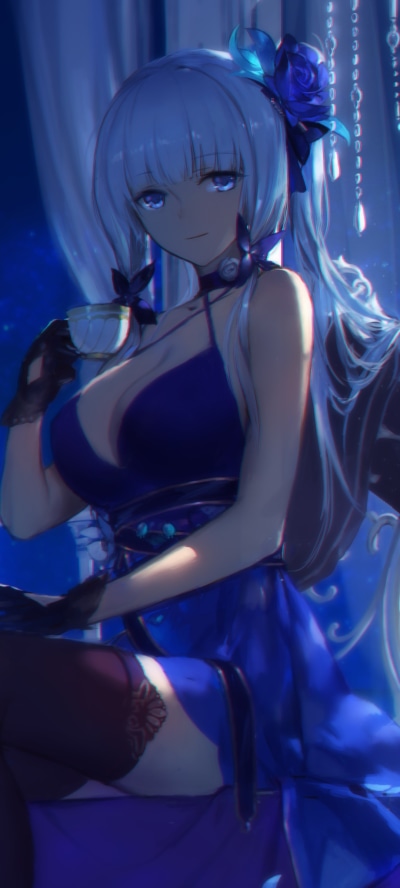 Anime Azur Lane, HMS Unicorn (Azur Lane), Illustrious (Azur Lane), 1080x2400