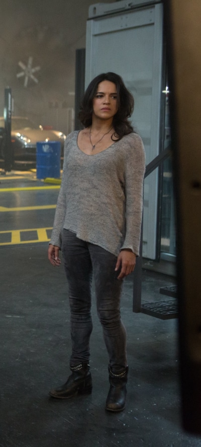 Movie The Fate of The Furious, Letty Ortiz, Michelle Rodriguez, 1080x2400