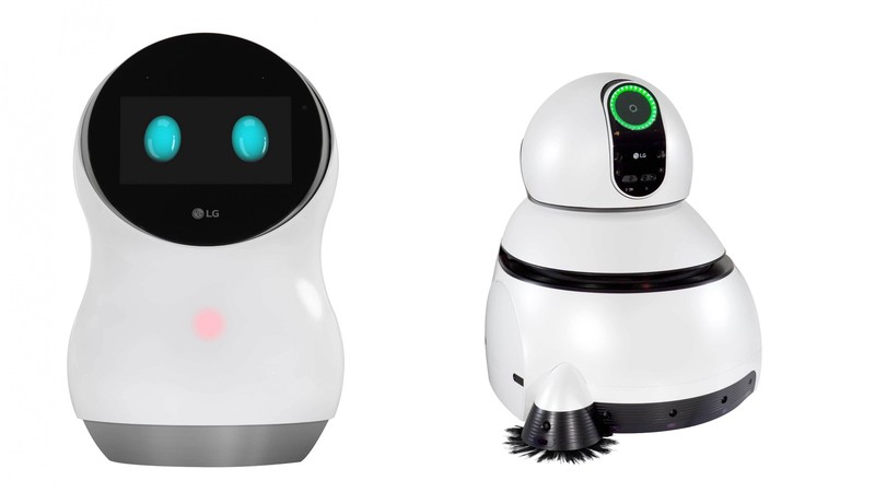 LG Hub Robot, LG Cleaning Robot, CES 2017, best robots