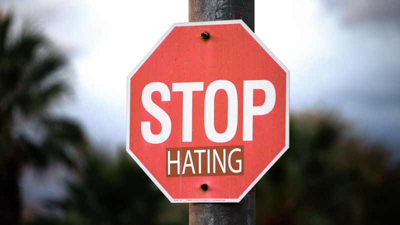 sign, stop, inscription, words, letters, 4k