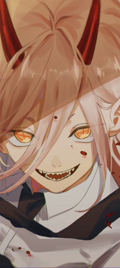 Anime Chainsaw Man, Power (Chainsaw Man), 1080x2400
