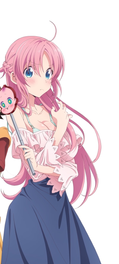 Anime Mother of the Goddess Dormitory, Atena Saotome, 1080x2400