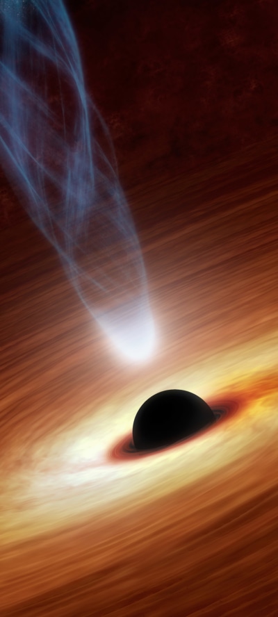 Sci Fi Black Hole, 1080x2400