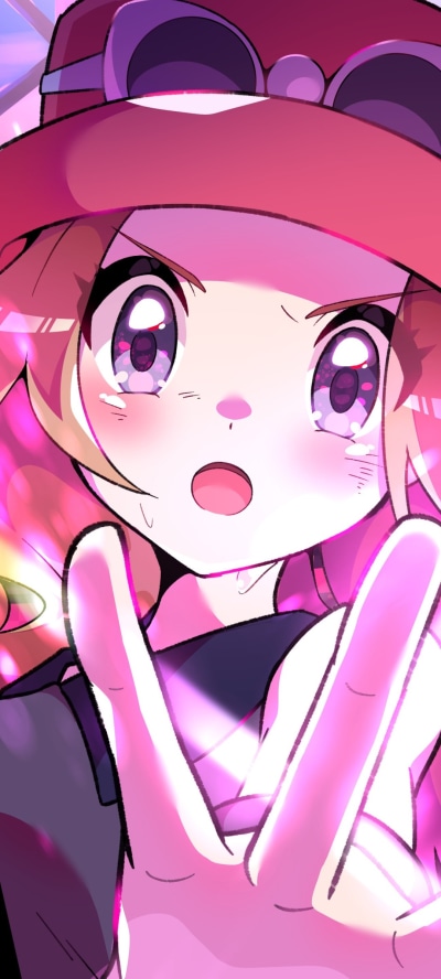 Anime Pokémon, Serena (Pokémon), 1080x2400