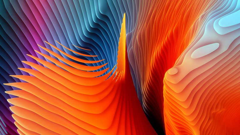 MacBook Pro, 4k, 3D, Apple