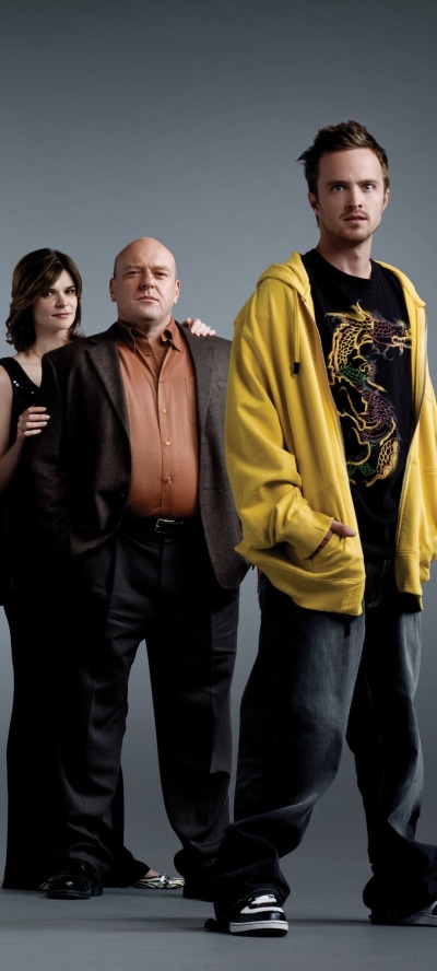 TV Show Breaking Bad, Jesse Pinkman, Dean Norris, Hank Schrader, Aaron Paul, Betsy Brandt, 1080x2400