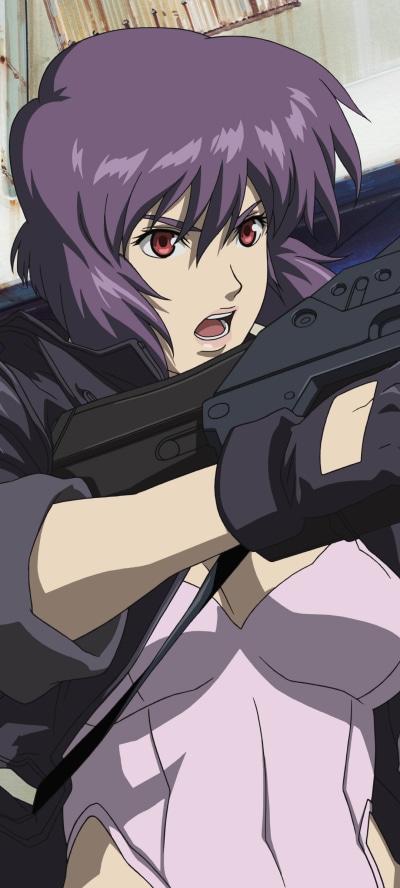 Anime Ghost In The Shell, 1080x2400