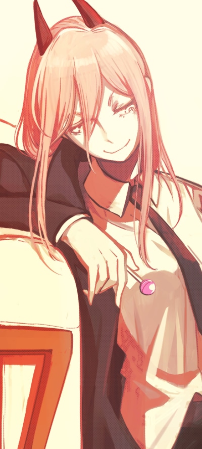 Anime Chainsaw Man, Power (Chainsaw Man), 1080x2400