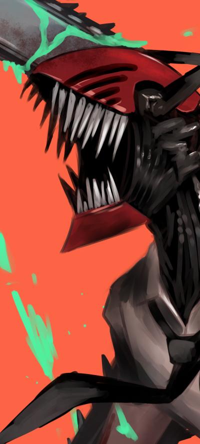 Anime Chainsaw Man, Denji (Chainsaw Man), 1080x2400