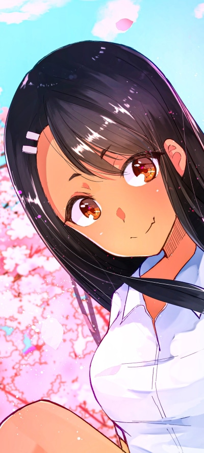Anime Dont Toy with Me, Miss Nagatoro, Hayase Nagatoro, 1080x2400
