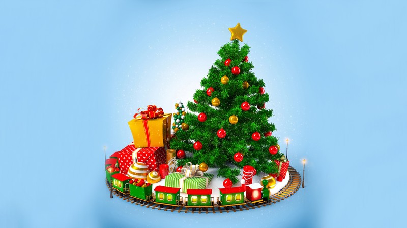 fir-tree, Christmas, New Year