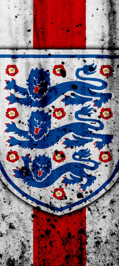 Sports England National Football Team, England, Emblem, Soccer, Logo, 1080x2400