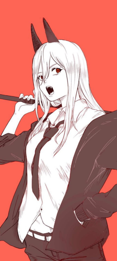 Anime Chainsaw Man, Power (Chainsaw Man), 1080x2400