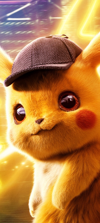 Movie Pokémon Detective Pikachu, Pokémon, Pikachu, 1080x2400