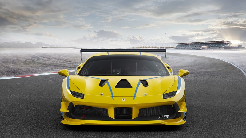 Ferrari 488 challenge, supercar, LA Auto Show 2016