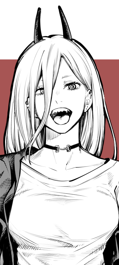Anime Chainsaw Man, Power (Chainsaw Man), 1080x2400