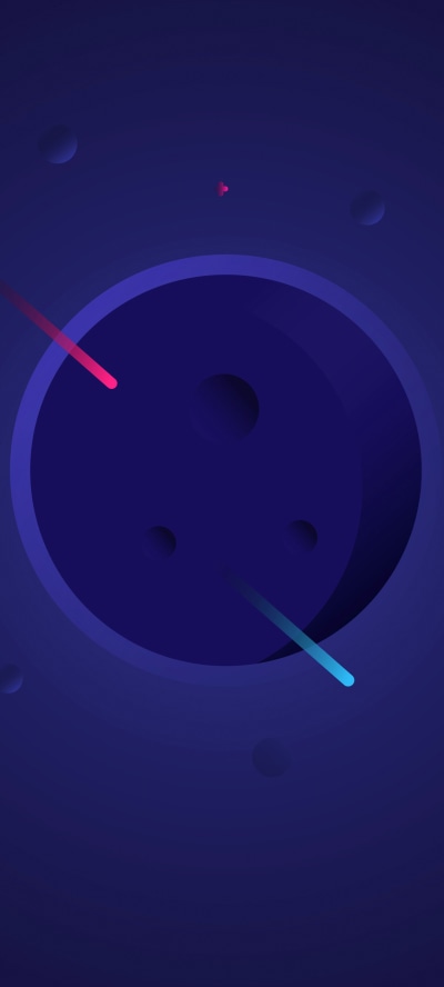 Artistic Minimalist, Planet, 1080x2400